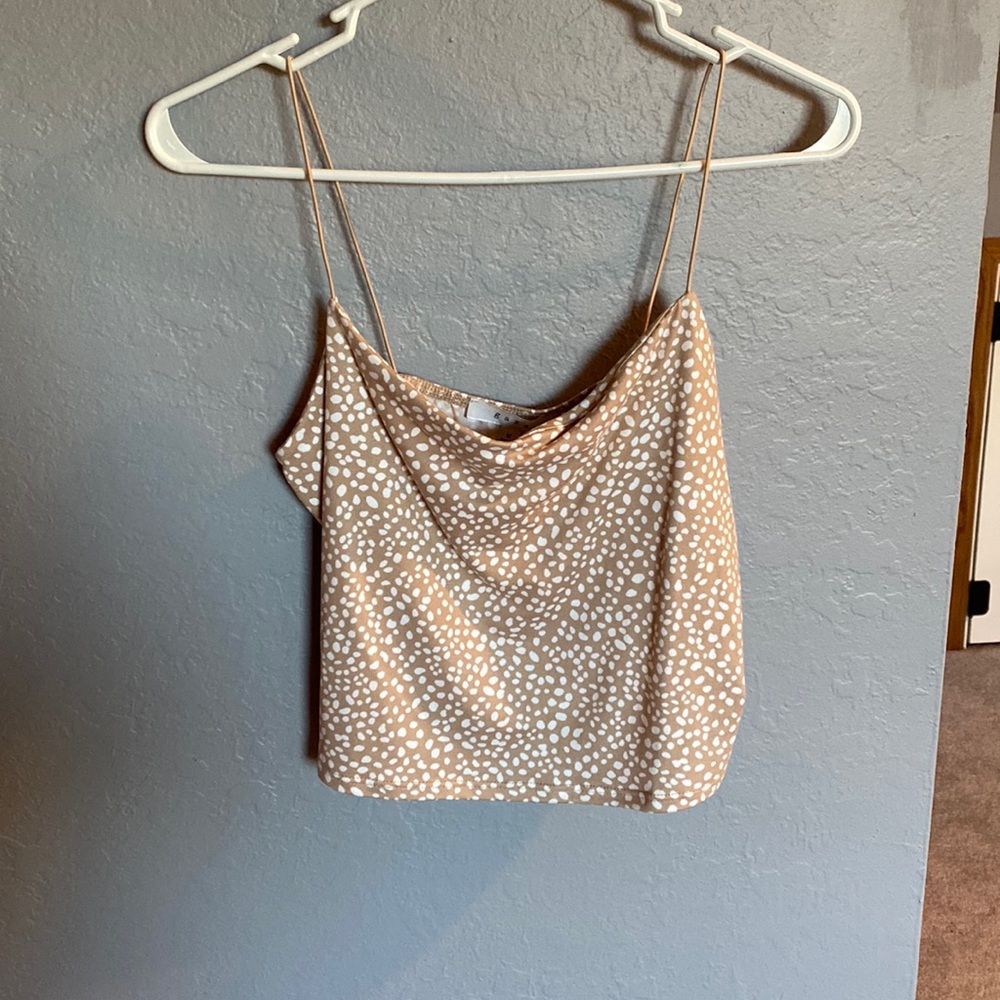 Womens cropped tank NWT